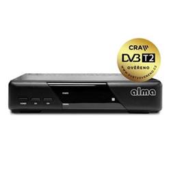 ALMA DVB-T2 HD 2820 přijímač s HEVC DVB-T2 ověřeno