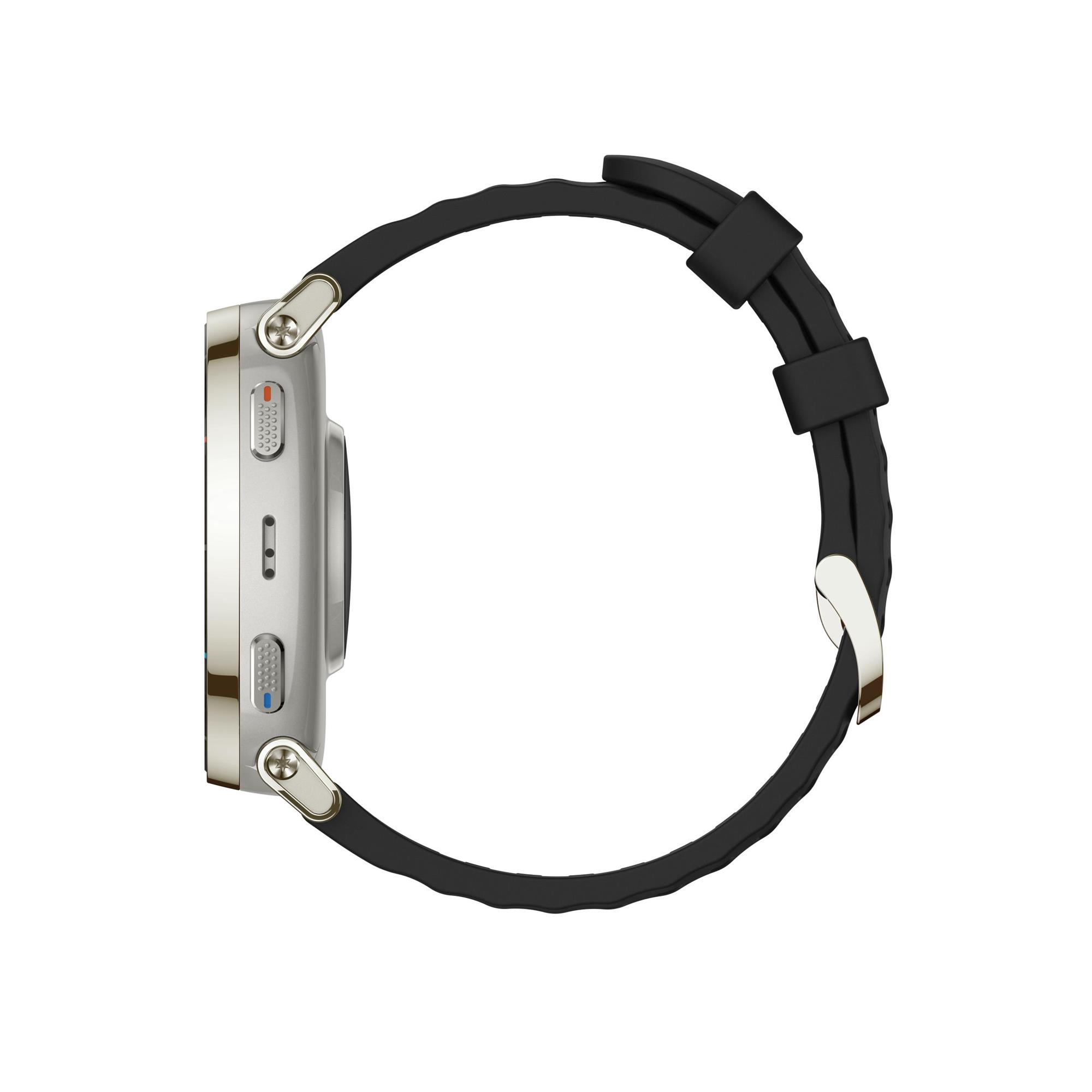 Amazfit Active 3 Premium Apex Silver, strieborná