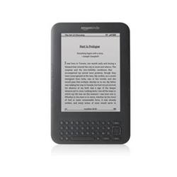 AMAZON Kindle 3 WiFi+3G, Elektronická kniha, 6" E-ink displej, 3G, 2GB, USB 2.0, 290g 