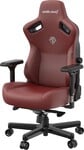 Anda Seat Kaiser 3 Premium Gaming Chair - XL size - Maroon PVC