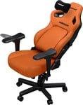 Anda Seat Kaiser 4 Premium herná stolička – veľkosť XL – oranžová PVC