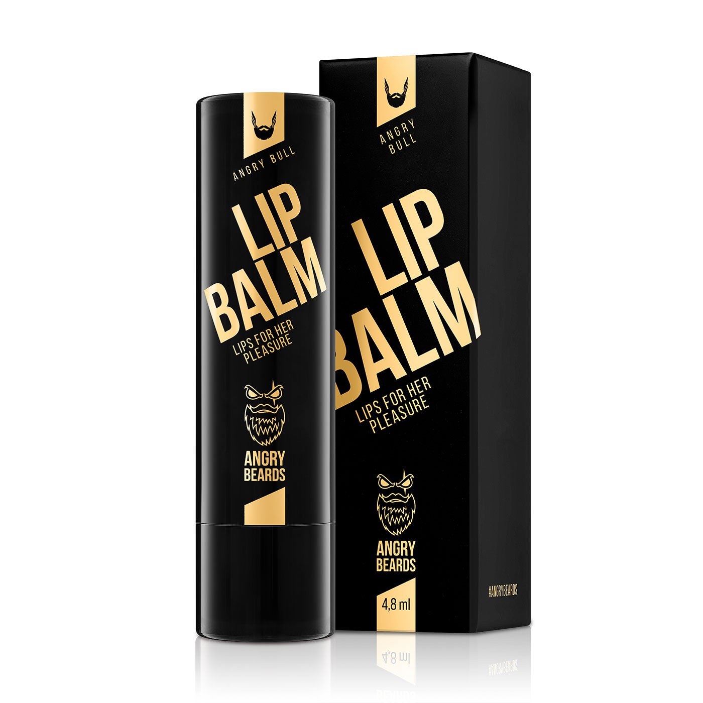 Angry Beards Angry Bull balzam na pery 4,8 ml