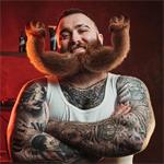 Angry Beards Beardoids 60 tbl - vitamíny na podporu růstu vousů (dvouměsíční kúra)