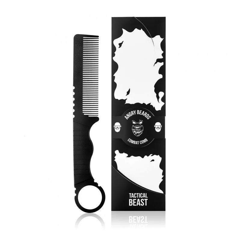 Angry Beards Combat Comb - uhlíkový hrebeň