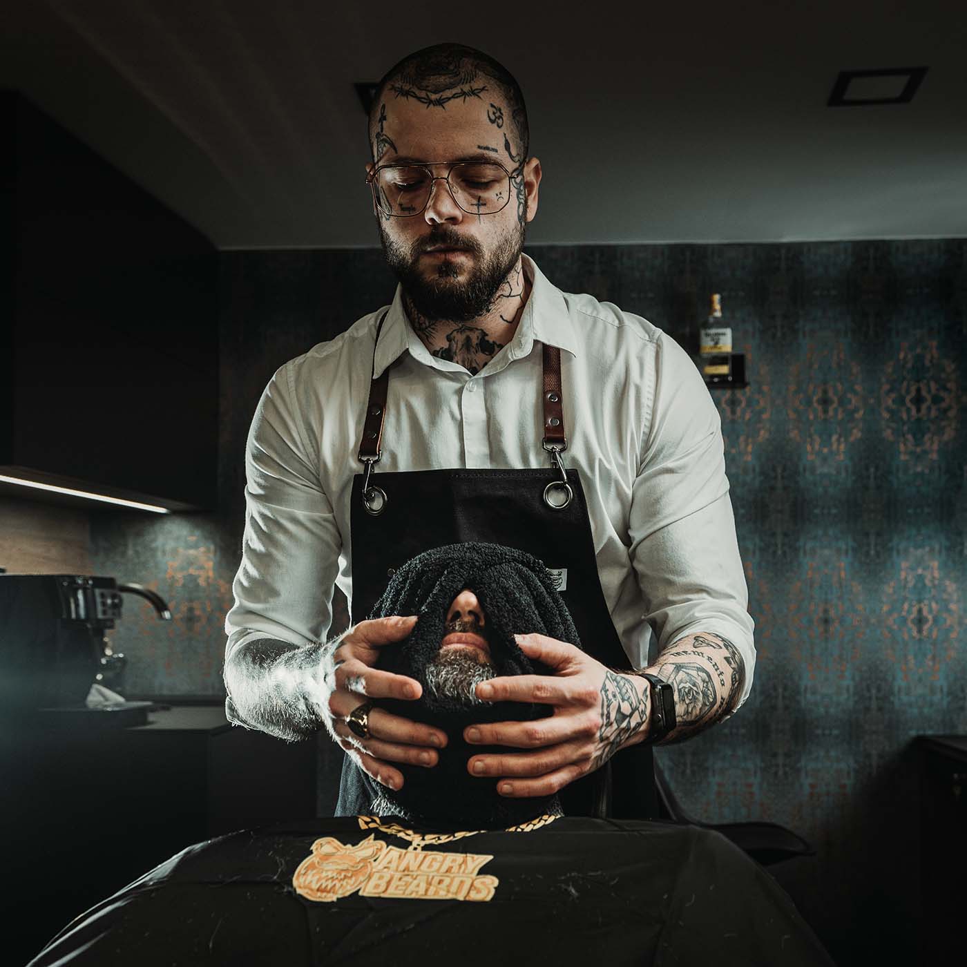 Angry Beards Olej před holením Jack Saloon 100 ml
