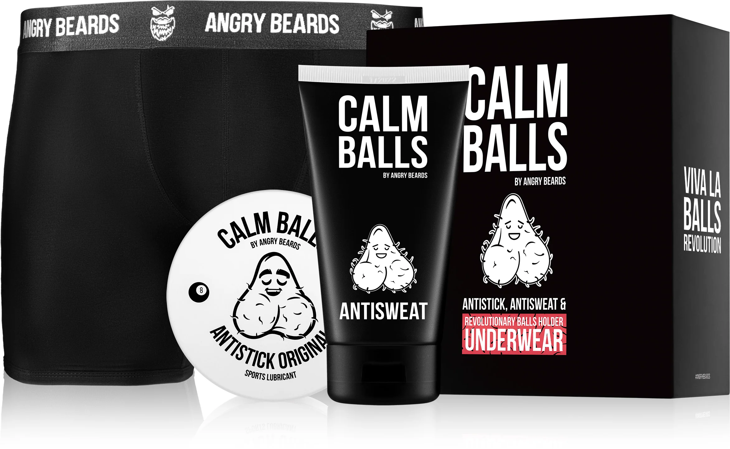 Angry Beards Sada Antistick, Antisweat a trenky vel. XXL