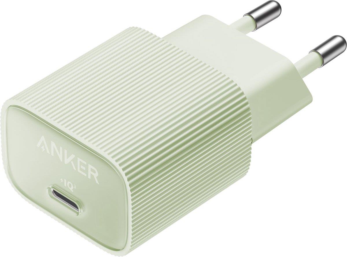 Anker 511 Nano 4 30W nabíjačka USB-C zelená