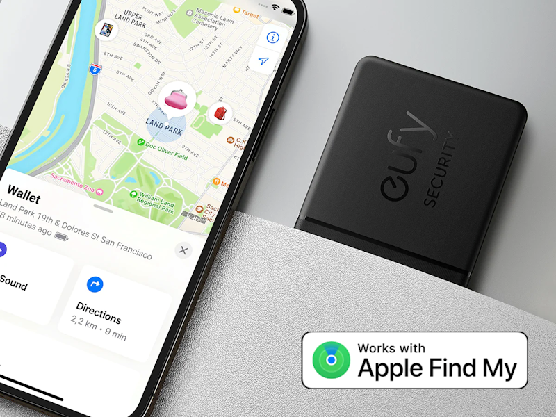 Anker eufy card locator black