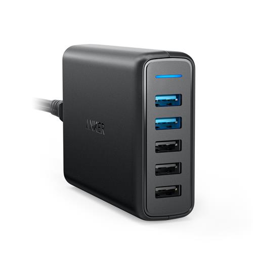 Anker PowerPort 5, čierna