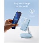 Anker PowerWave Mag-Go 2-in-1 Stand 5K Blue