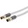 Anténní kabel 120 dB, 1,5m, pozlacený, feritové filtry