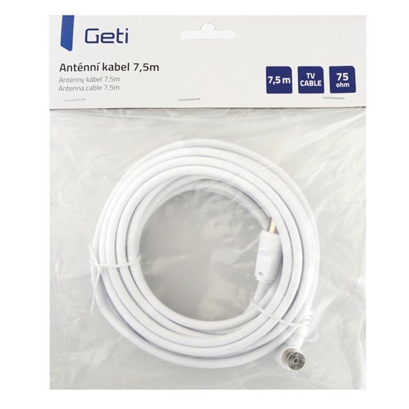 Anténny kábel GETI 7,5 m