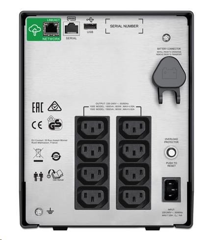 APC Smart-UPS C 1000VA LCD