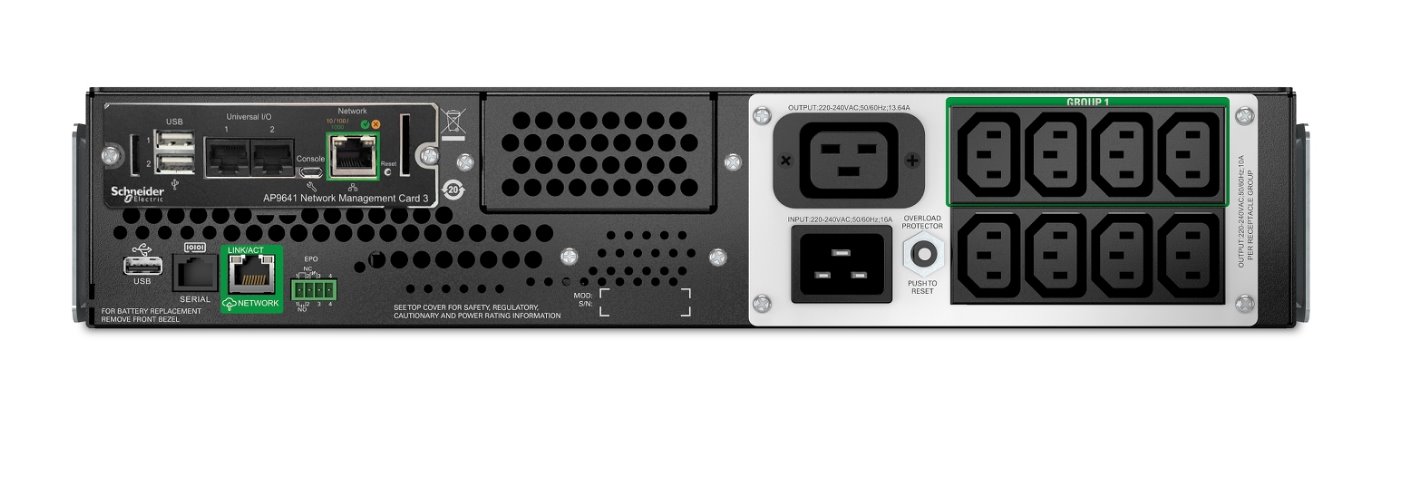 APC Smart-UPS, lítium-iónový, 2200VA, 230V s portom SmartConnect a NMC