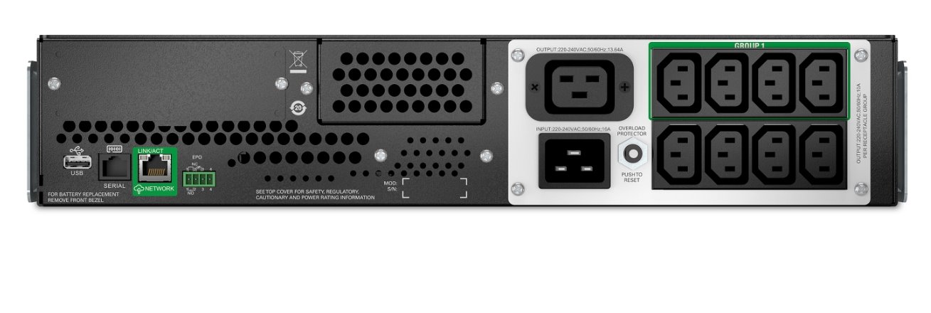 APC Smart-UPS, lítium-iónový, 3000VA, 230V s portom SmartConnect
