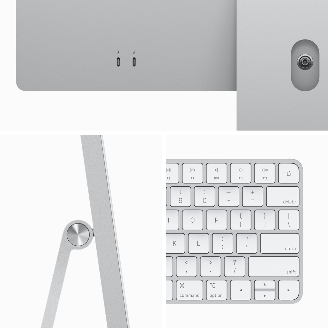 Apple iMac 24" M3 CZ Stříbrný (MQR93CZ/A)