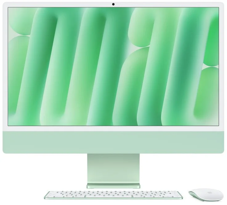 Apple iMac 24" M4 chip 10core CPU/10core GPU,16GB,512GB SSD,Green