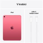 Apple iPad A16 11" WiFi + Cellular 256 GB Ružová