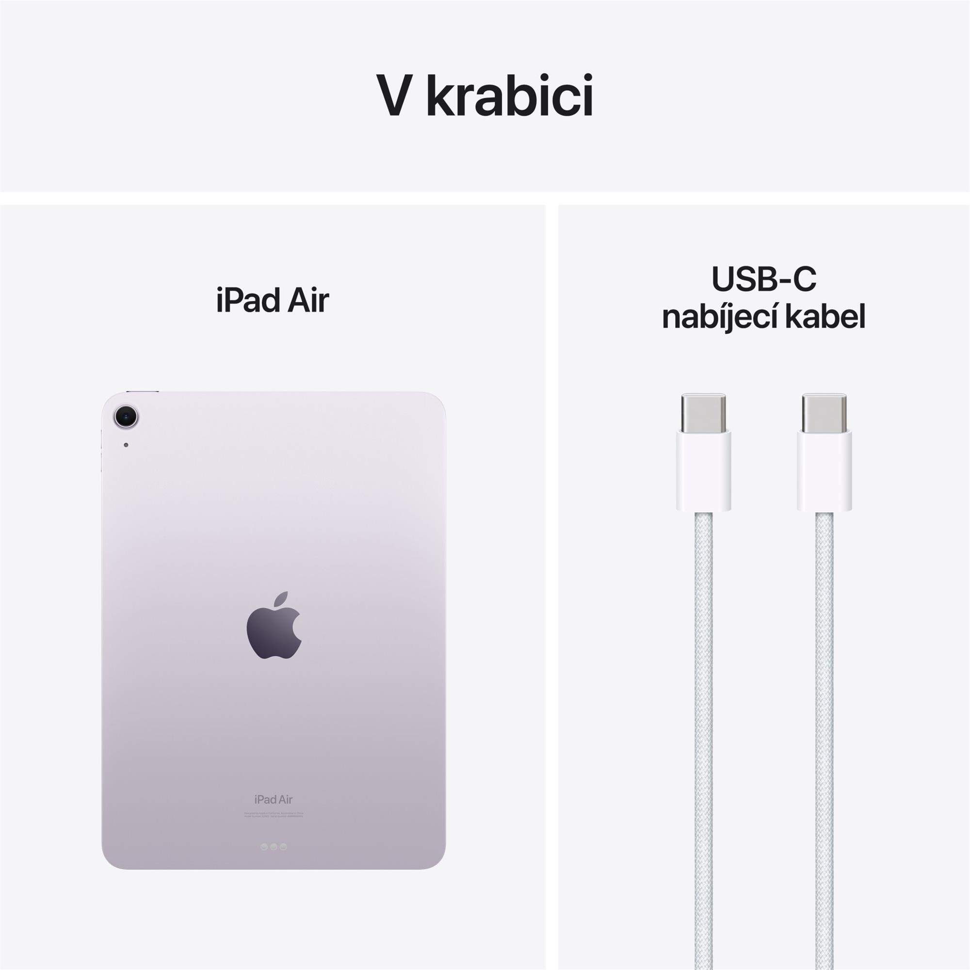Apple iPad Air M2 2024 11" Wi-Fi 1TB Fialová (MUWU3HC/A)