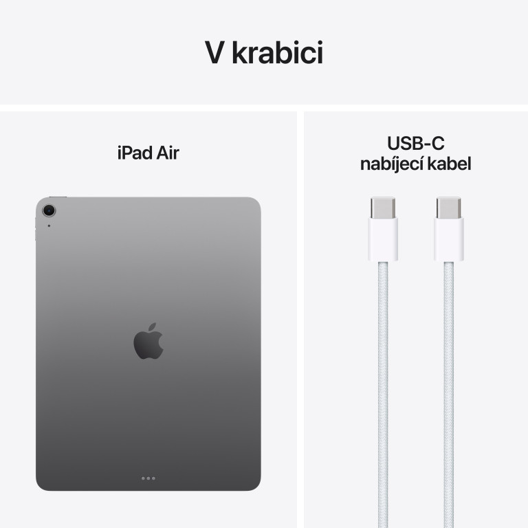 Apple iPad Air M3 2025 13" Wi-Fi 256GB Vesmírne sivá