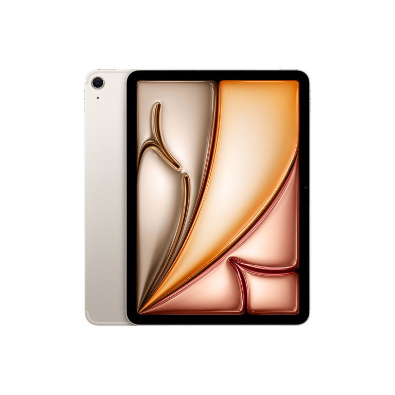 Apple iPad Air M4 11" Wi-Fi + Cellular 256 GB, hviezdne biely