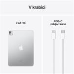 Apple iPad Pro M4 2024 11" Wi-Fi + Cellular 512 GB strieborný (MVW43HC/A)