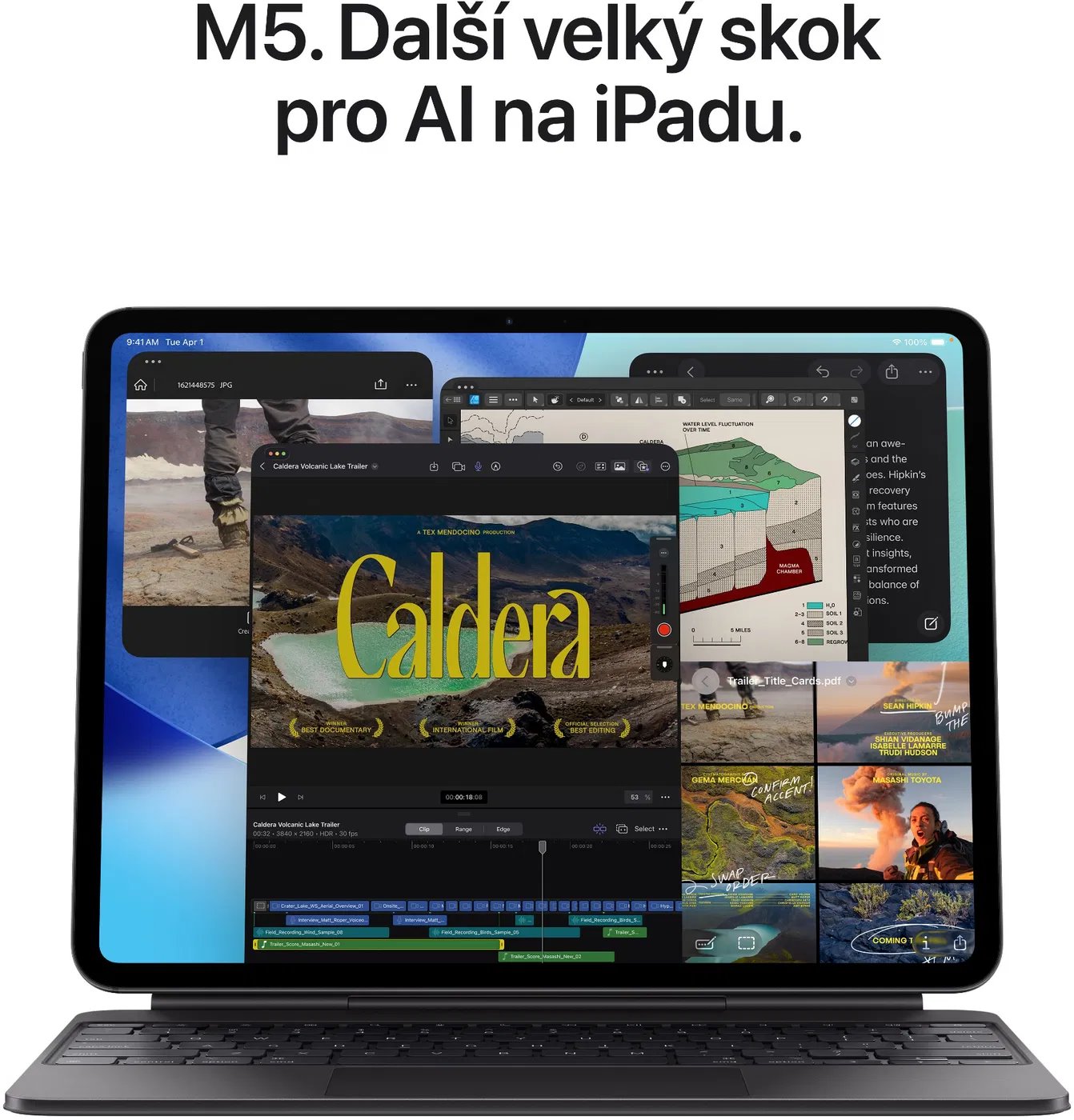 Apple iPad Pro M5 11" Wi-Fi 256 GB, strieborný