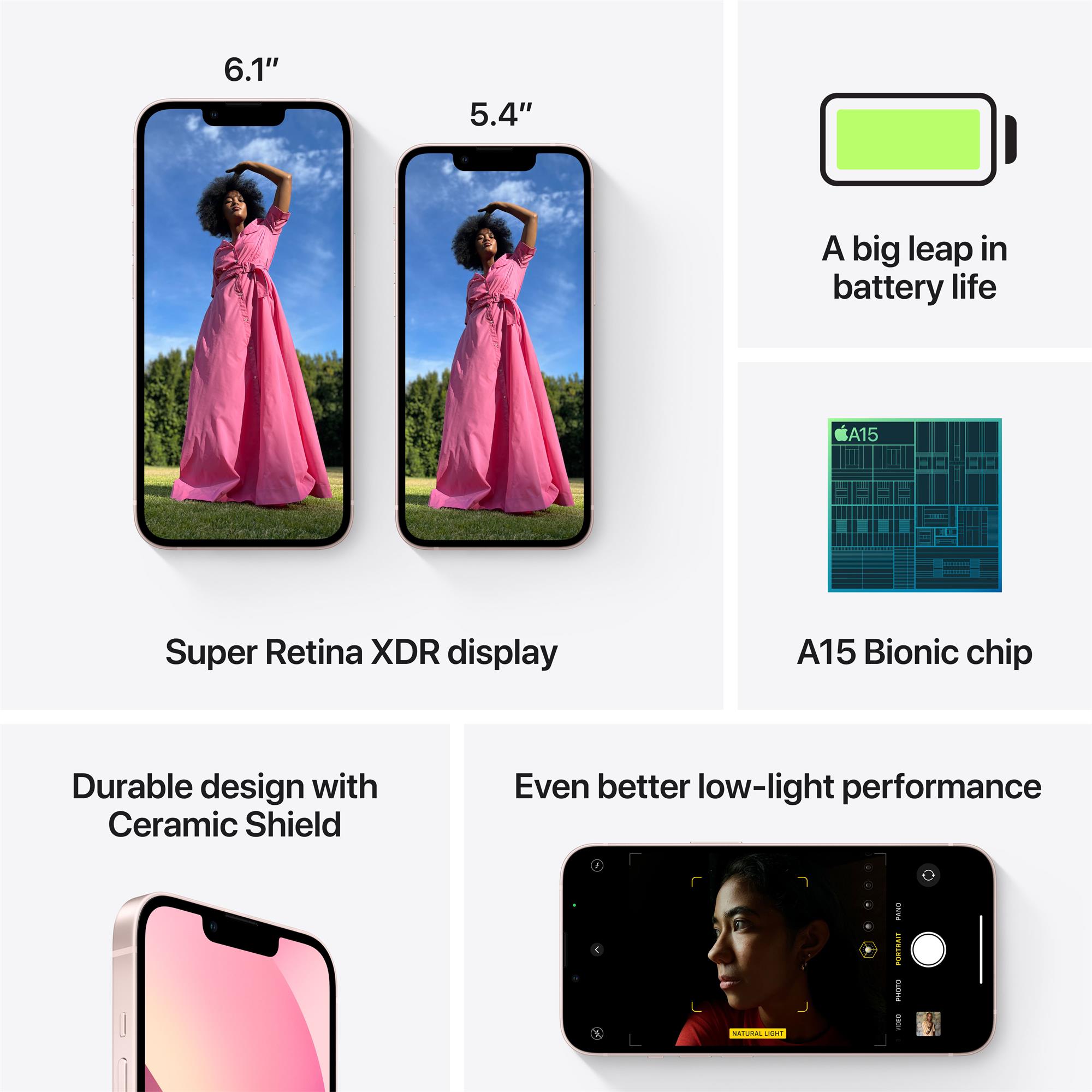 Apple iPhone 13 256GB Pink (mlq83cn/a)