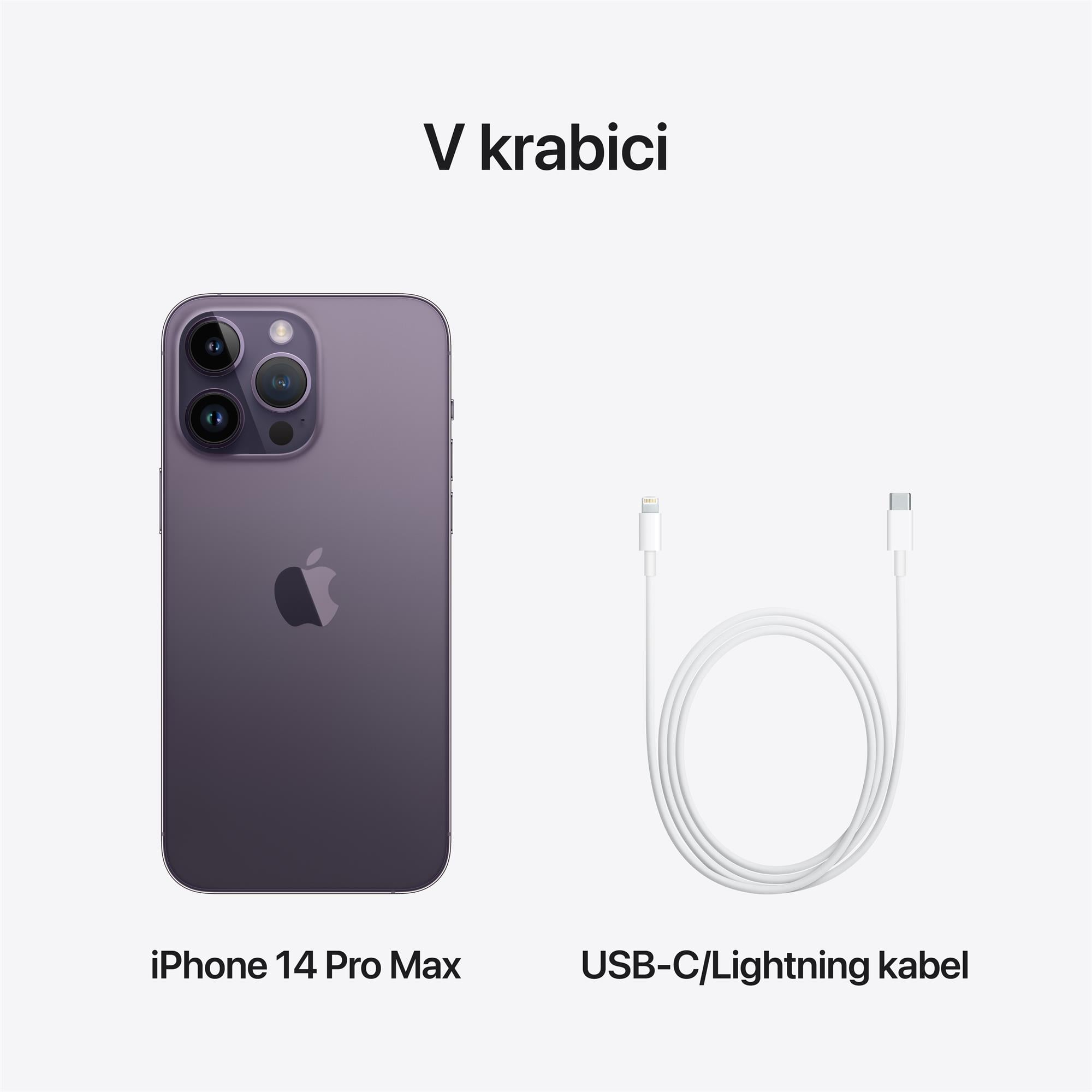 Apple iPhone 14 Pro Max 1TB Deep Purple (mqc53yc/a)