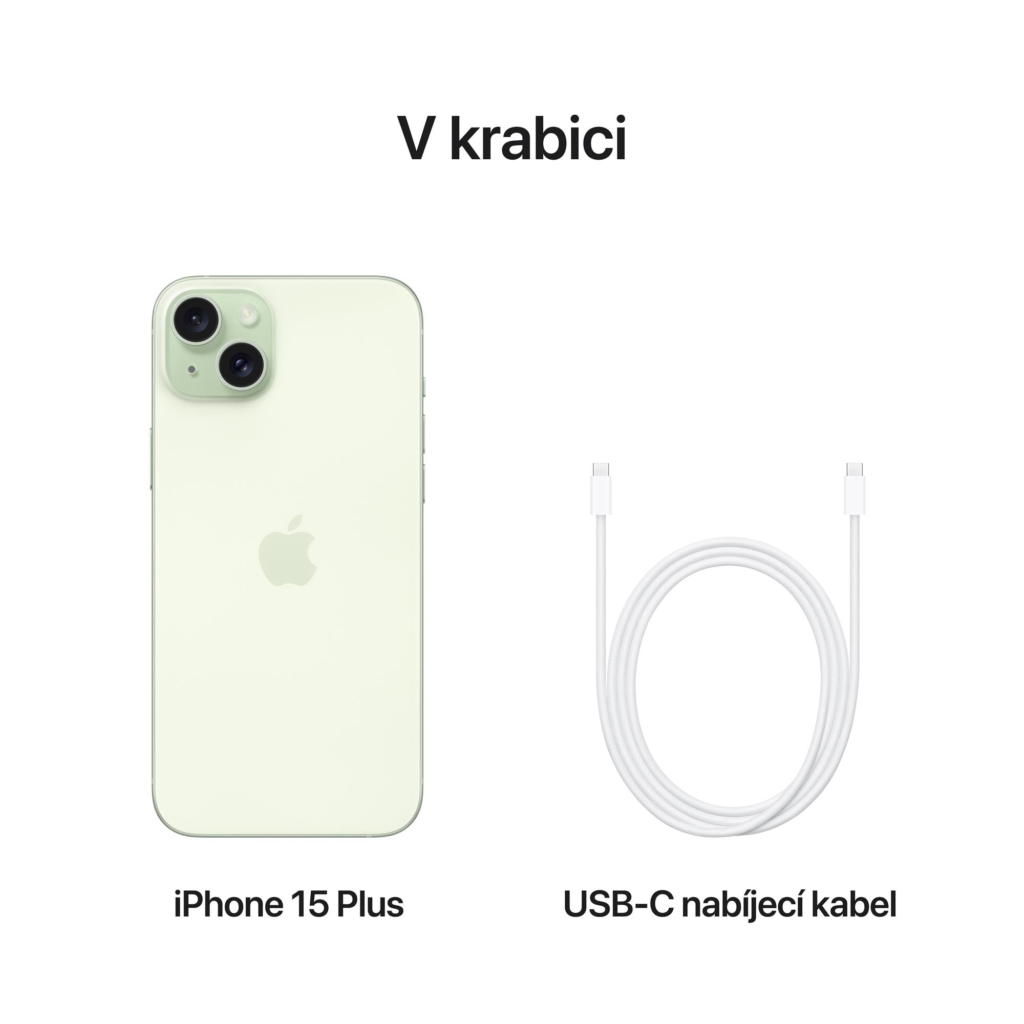 Apple iPhone 15 Plus 256 GB zelená