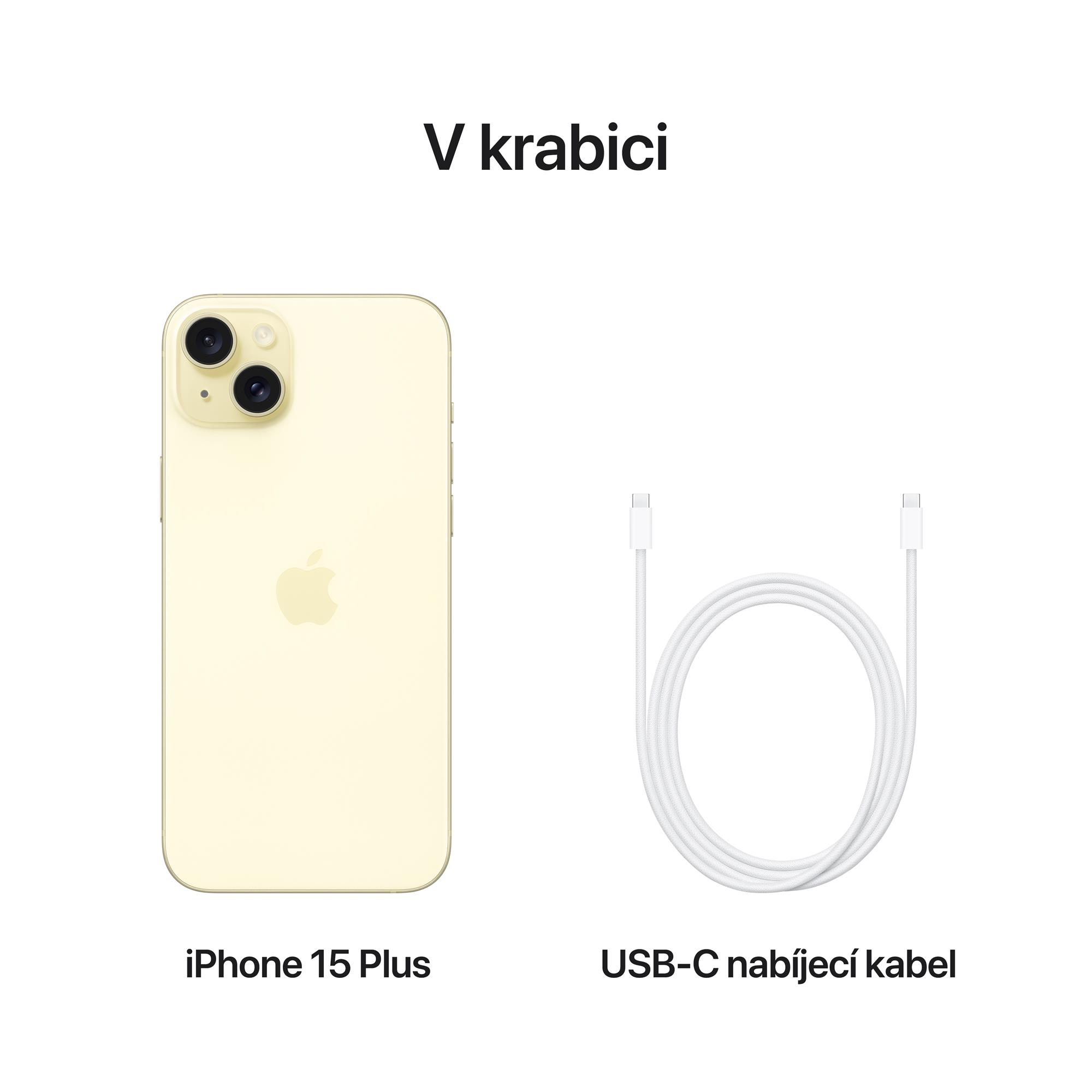 Apple iPhone 15 Plus 512 GB žltý
