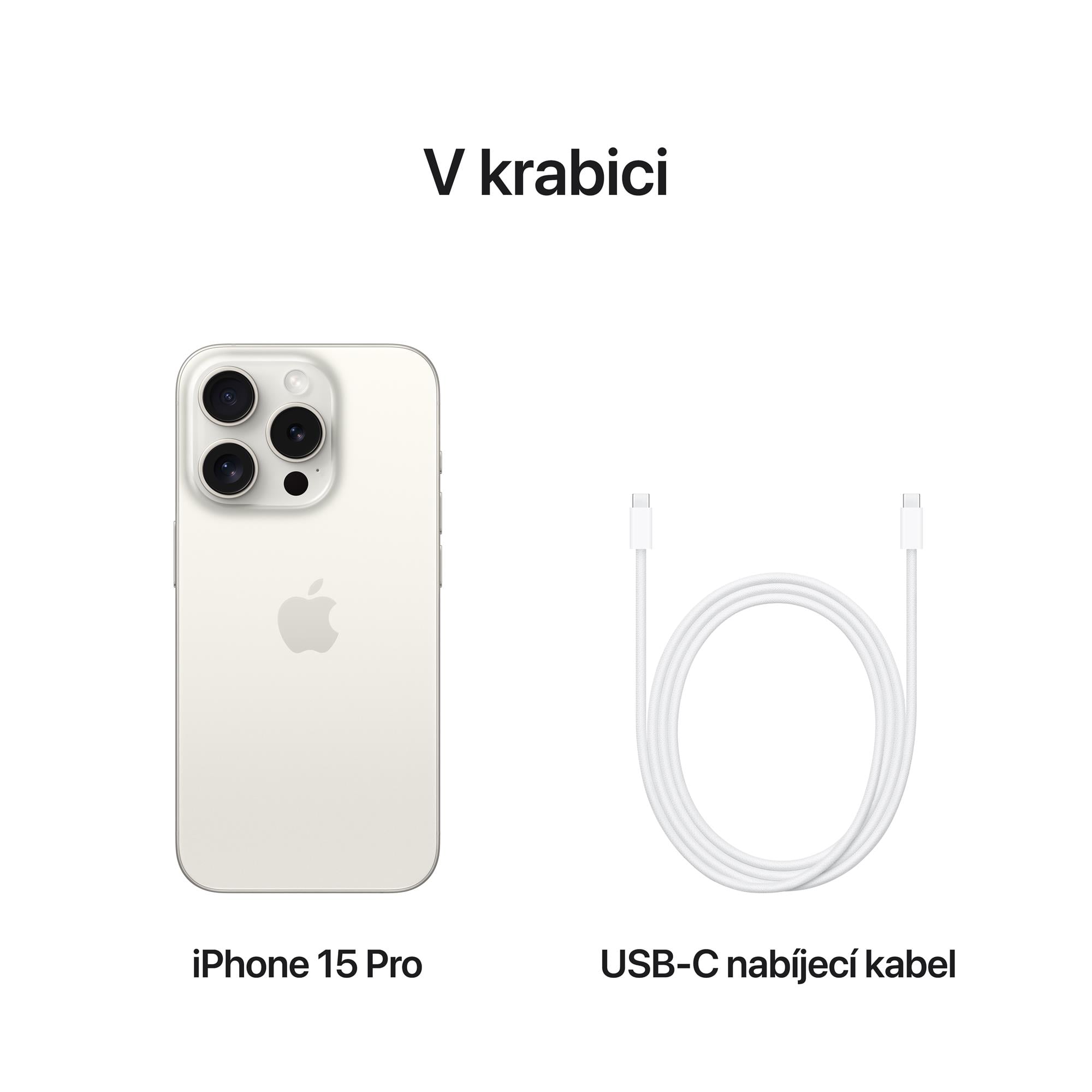 Apple iPhone 15 Pro 256GB White