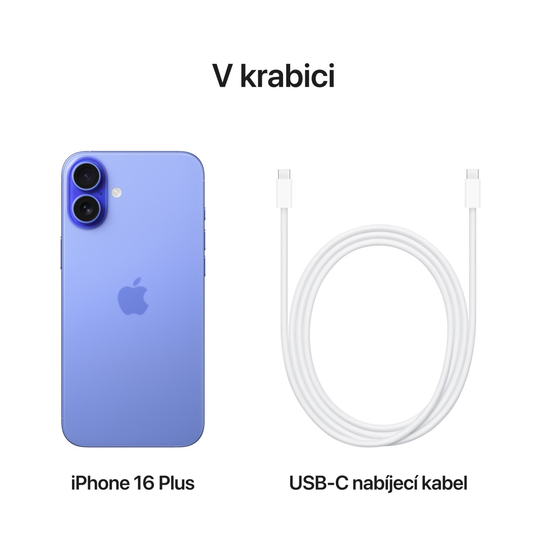 Apple iPhone 16 Plus 128 GB Ultramarínová