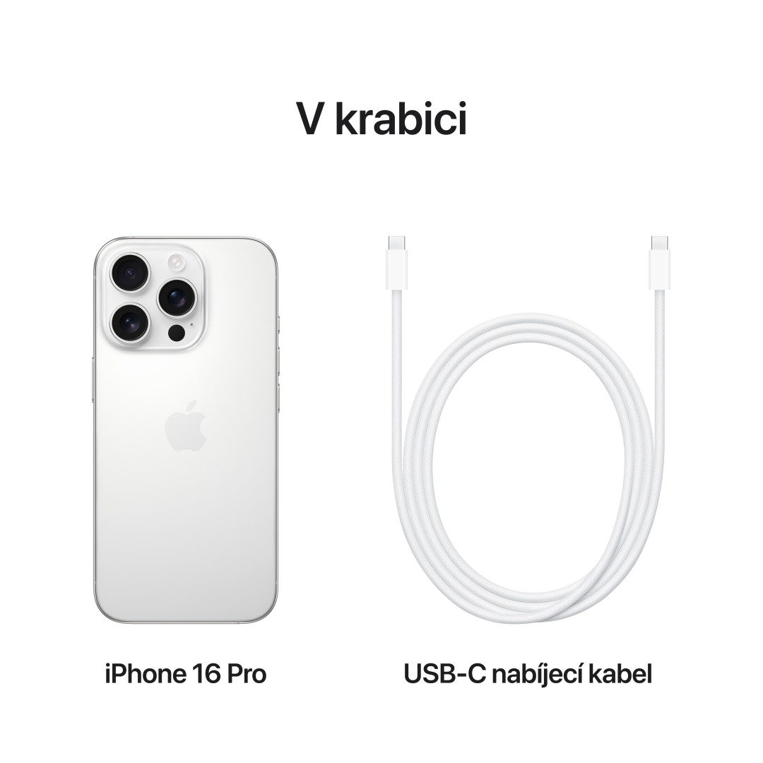 Apple iPhone 16 Pro 1TB biely titánový