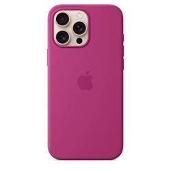 Apple iPhone 16 Pro Max Silikonový kryt s MagSafe - fuchsiový
