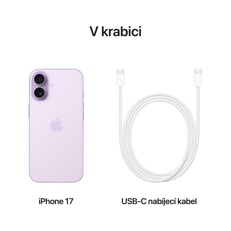 Apple iPhone 17 256GB fialová