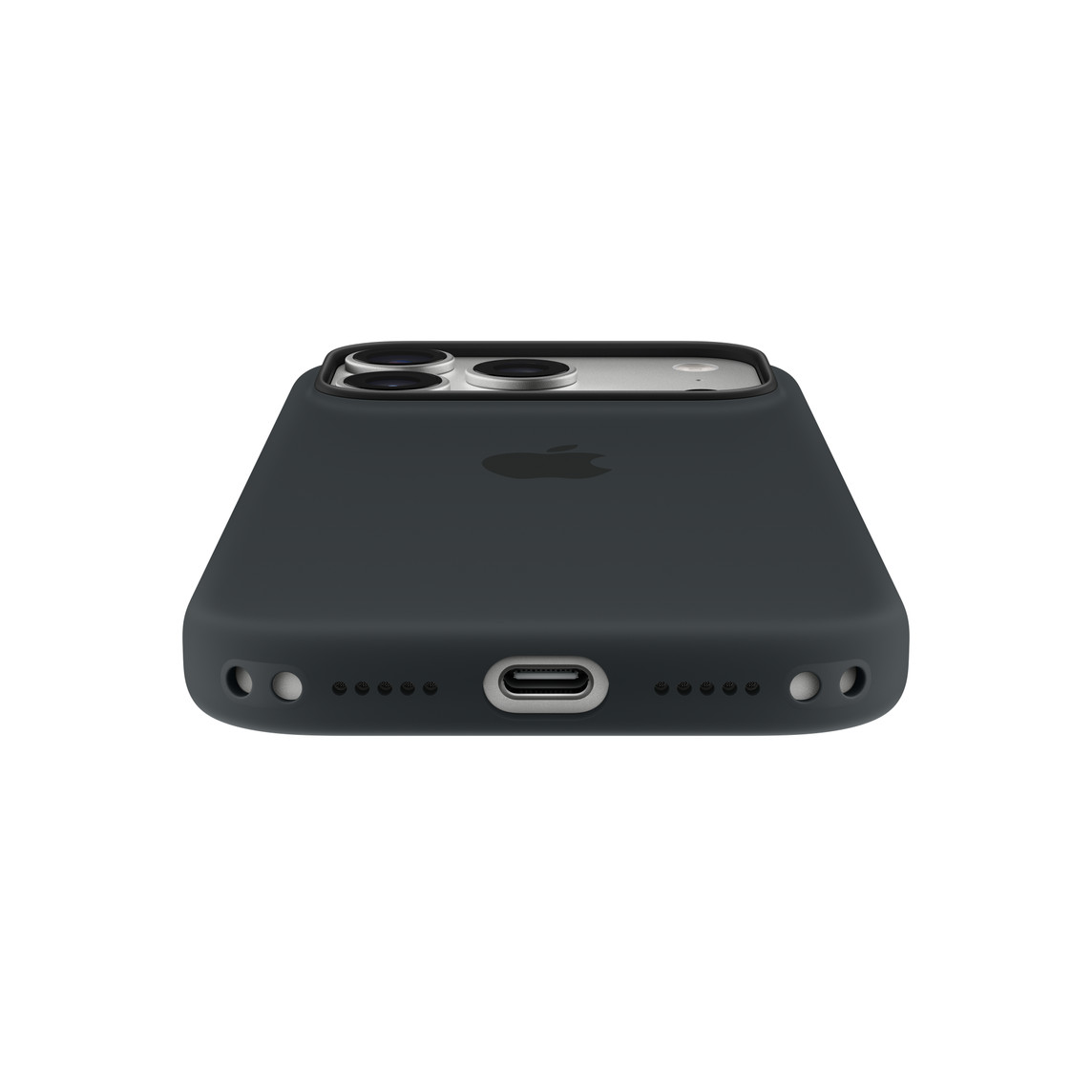 Apple iPhone 17 Pro Silicone Case with MagSafe – Black