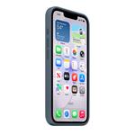 Apple iPhone 17e Silicone Case with MagSafe - Anchor Blue