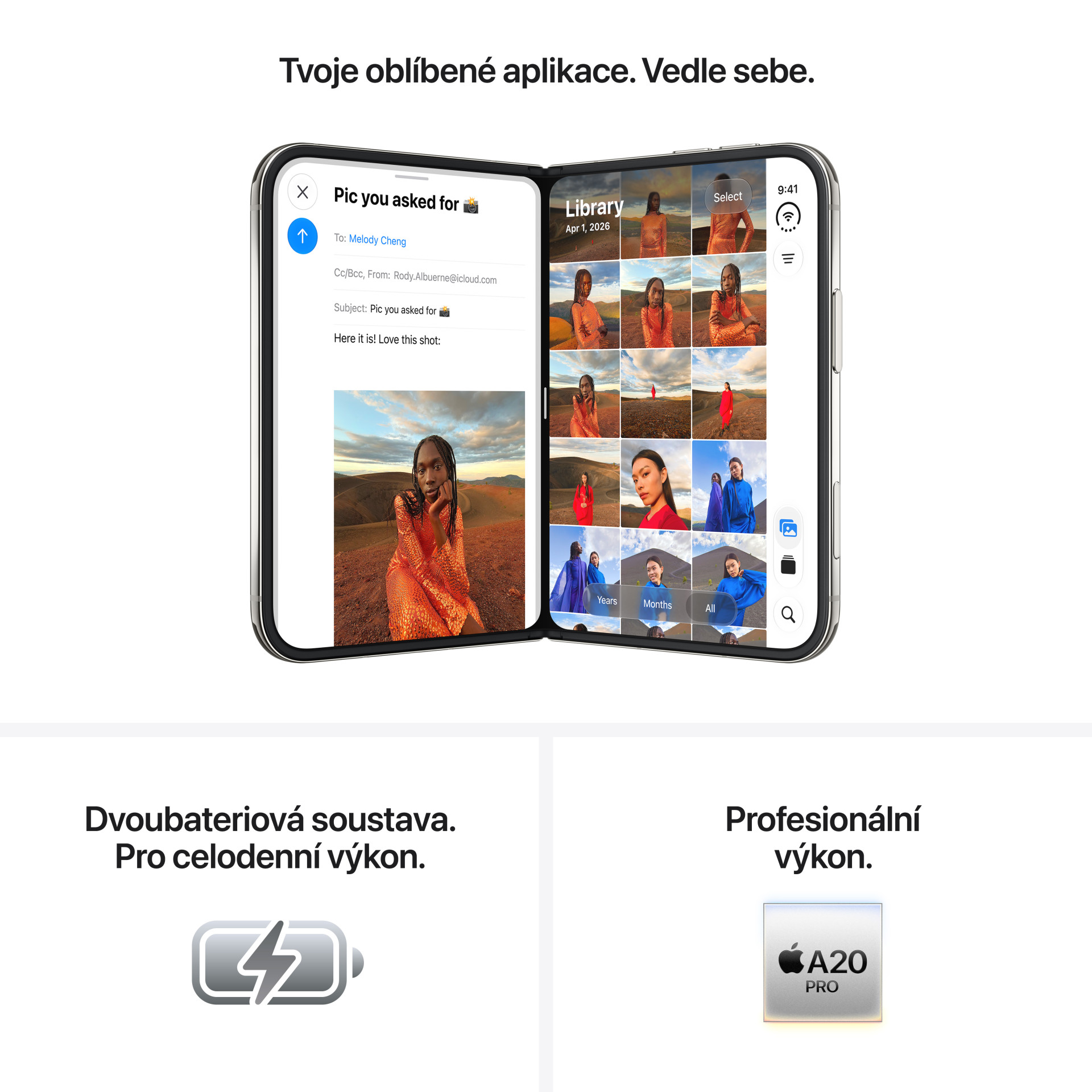 Apple iPhone Duo 512 GB, tmavomodrá