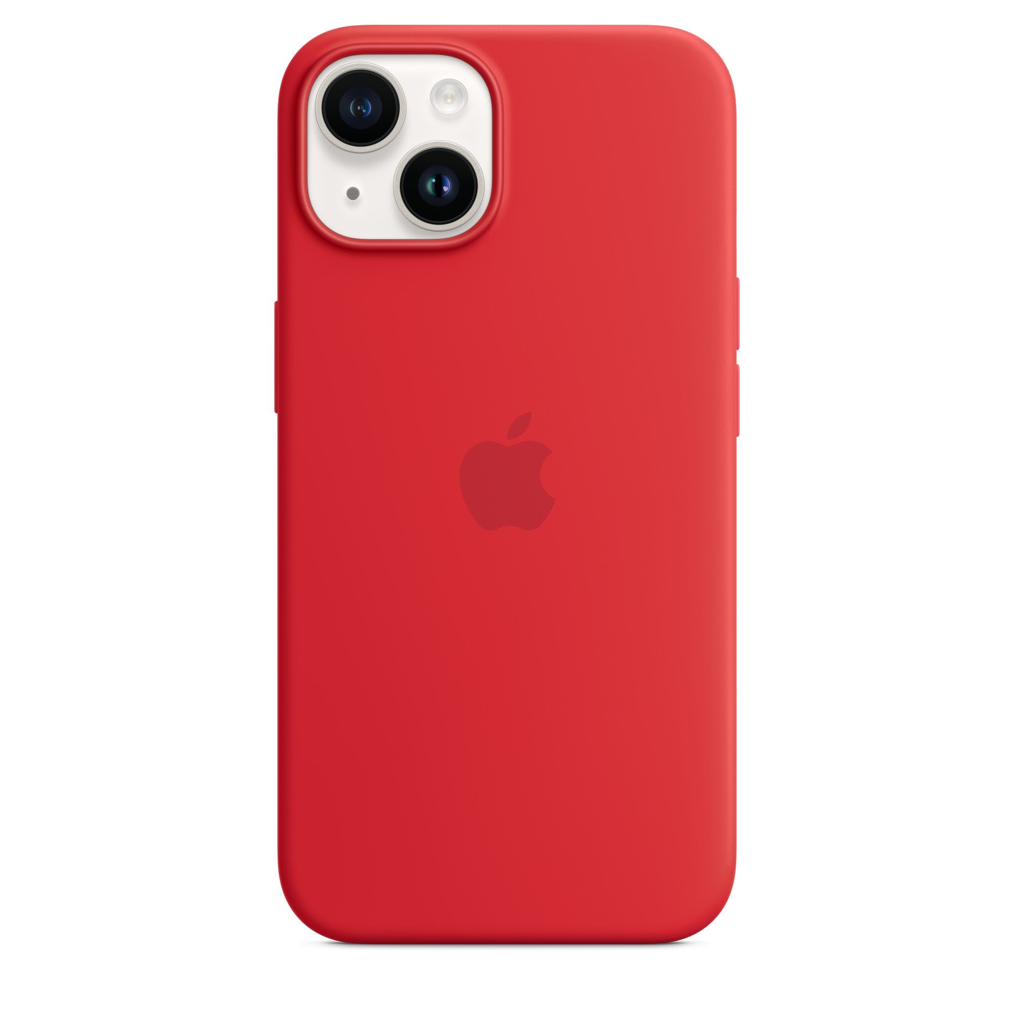 Apple iPhone silikonový kryt s MagSafe na iPhone 14, červený (PRODUCT)RED