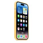Apple iPhone silikonový kryt s MagSafe na iPhone 14 Pro, slunečně žlutý