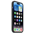 Apple iPhone silikonový kryt s MagSafe na iPhone 14 Pro, temně inkoustový