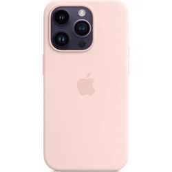 APPLE iPhone silikónový kryt s MagSafe pre iPhone 14 Pro, kriedovo ružový