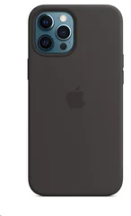 APPLE iPhone silikonový kryt s MagSafe pro iPhone 12 Pro Max,Black mhlg3zm/a - Mobilní telefony - příslušenství