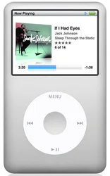APPLE iPod classic 160 GB - stříbrný