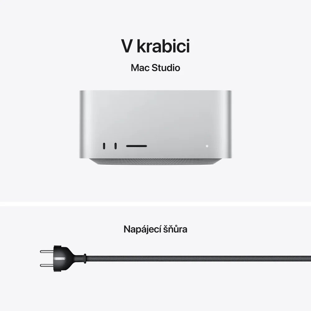 Apple Mac Studio, čip M5 Max, 18-jadrový procesor, 32-jadrová grafická karta, 36 GB, 512 GB