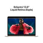 Apple MacBook Air 13'',M3 8-core CPU/10-core GPU,512GB,8GB,Starlight (mrxu3cz/a)