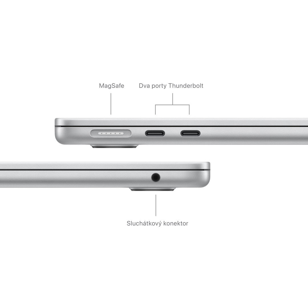 Apple MacBook Air 13'',M3 8-core CPU/8-core GPU,256GB,8GB,Silver (mrxq3cz/a)