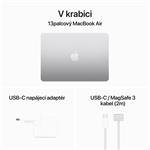 Apple MacBook Air 13'',M3 8-core CPU/8-core GPU,256GB,8GB,Silver (mrxq3cz/a)