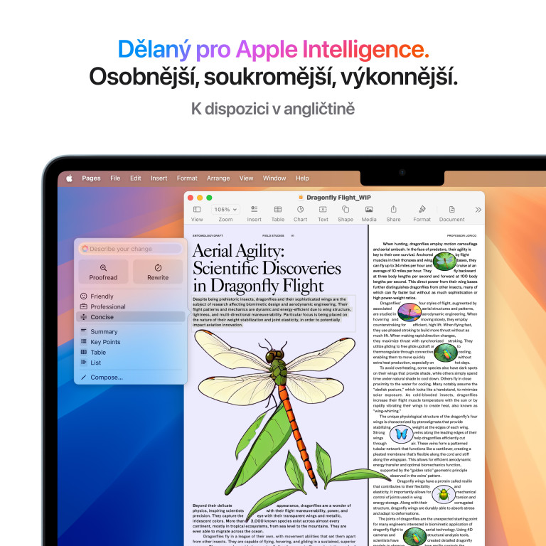 Apple MacBook Air 13, M4 16GB,256GB, blue, CZ znaky